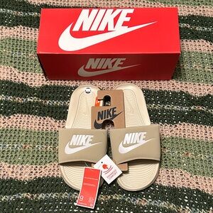 Nike Men’s Victori One Tan Slide Sandals